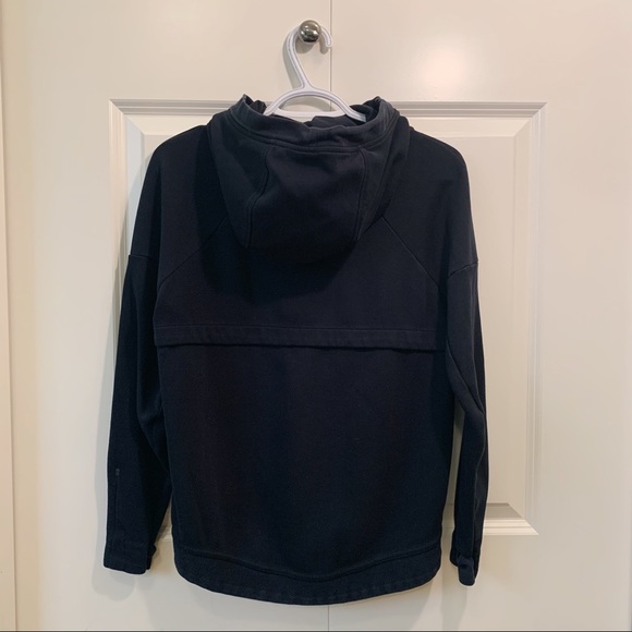 Nike Cowl Neck Black Pull Over Hoodie - Picture 3 of 5